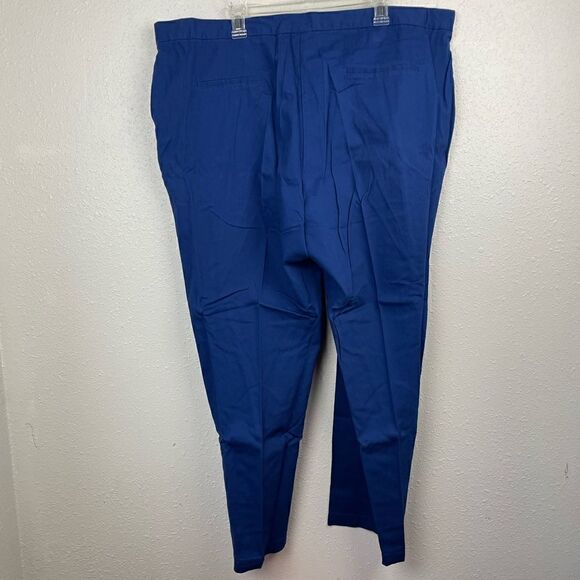 NWOT Bedford Fair Blue Casual Pants Size 18W - Picture 4 of 7